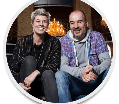 Silke Schranz und Christian Wuestenberg