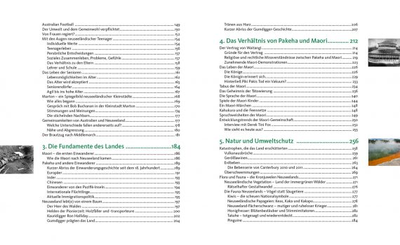 Neuseeland-Lesebuch - Heyse - Blick ins Buch 2