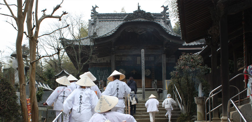 Thomas Bauer als Pilgerer in Japan