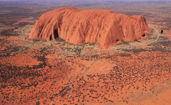 Uluru, der heilige Berg in Australien