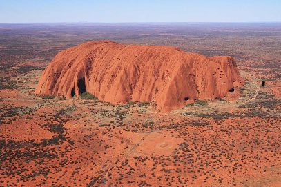 Uluru, der heilige Berg in Australien