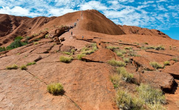 Uluru, der heilige Berg in Australien