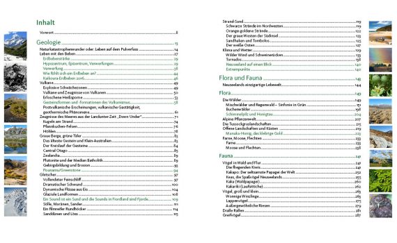 Naturwunder Neuseeland - Stein-Abel - Blick ins Buch