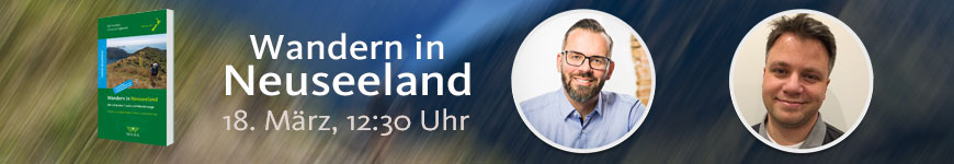 Wandern in Neuseeland, Leipziger Buchmesse 2018