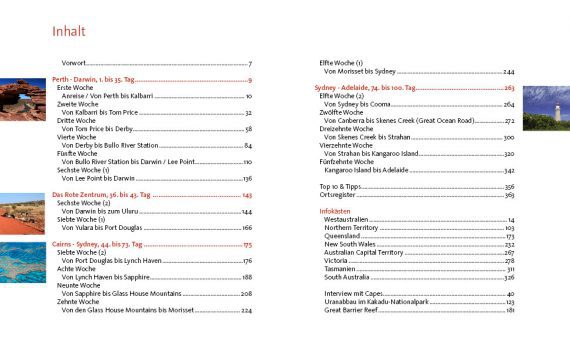 Australien in 100 Tagen von Silke Schranz und Christian Wüstenberg