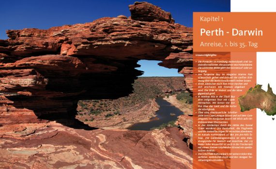 Australien in 100 Tagen von Silke Schranz und Christian Wüstenberg