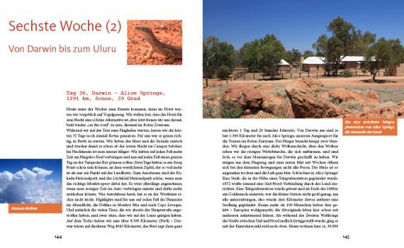 Australien in 100 Tagen von Silke Schranz und Christian Wüstenberg