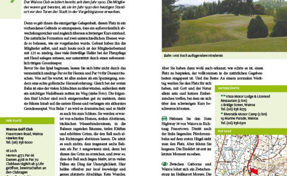 Golfen in Neuseeland von Rolf W. Brednich und Max Bönisch