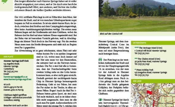 Golfen in Neuseeland von Rolf W. Brednich und Max Bönisch