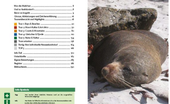 Neuseeland-Tourenplaner von Christiane Cohnen