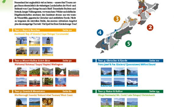Neuseeland-Tourenplaner von Christiane Cohnen