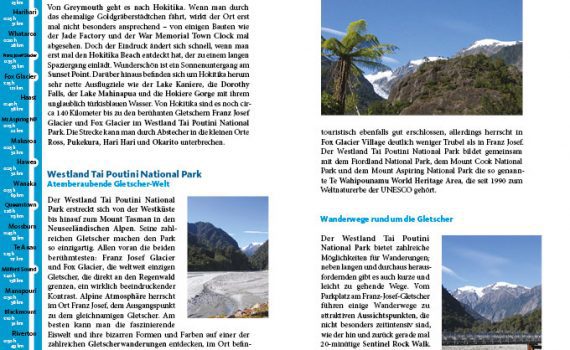 Neuseeland-Tourenplaner von Christiane Cohnen