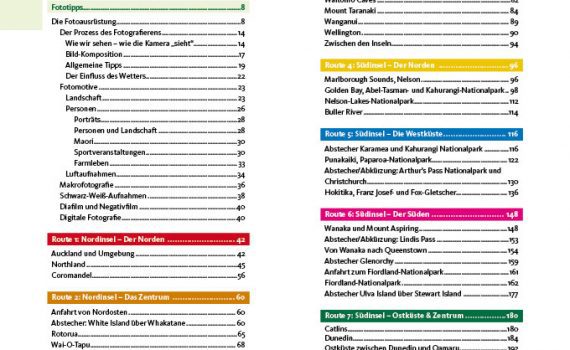 Fotografieren in Neuseeland von Georg Ludwig