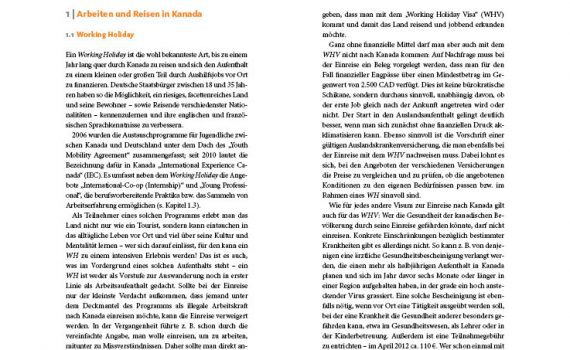 Work & Travel in Kanada von Lea Schädel