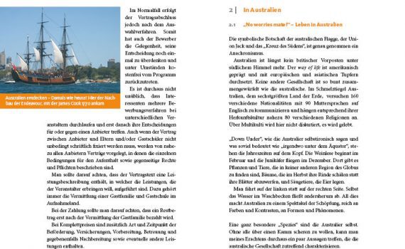 Ein Schuljahr in Australien von Horst Giesler