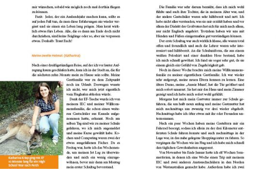 Ein Schuljahr in Australien von Horst Giesler