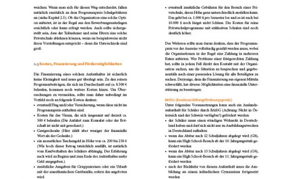 Ein Schuljahr in den USA von Birthe Ringhoff