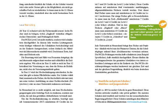 Ein Schuljahr in Neuseeland von Alexandra Albert und Jack Harte