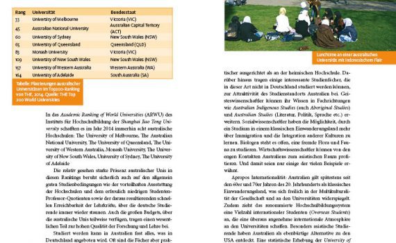 Studium in Australien von Jörn Schulz