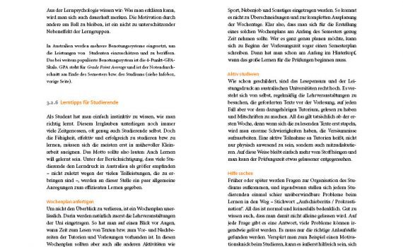 Studium in Australien von Jörn Schulz