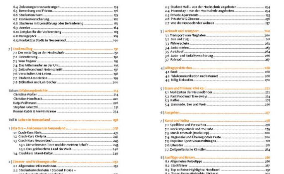 Studium in Neuseeland von Tina Hartung