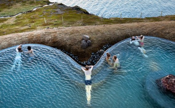 So badet man in Island: im Thermalbad Geosea
