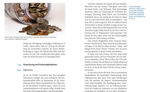 Abenteuer High School - Blick ins Buch