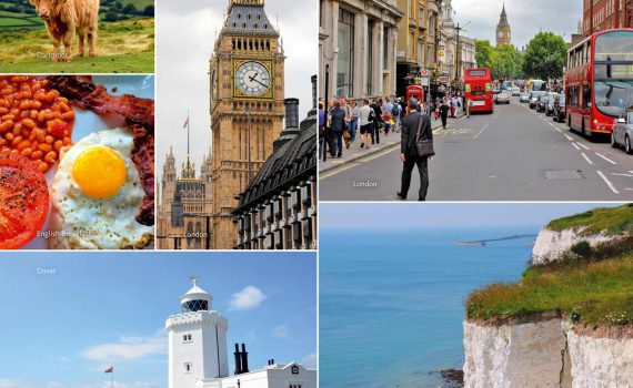 Das England-Lesebuch von Almut Irmscher, Blick ins Buch