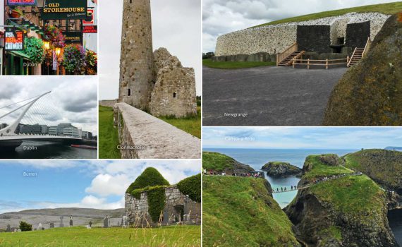 Das Irland-Lesebuch von Almut Irmscher, Blick ins Buch