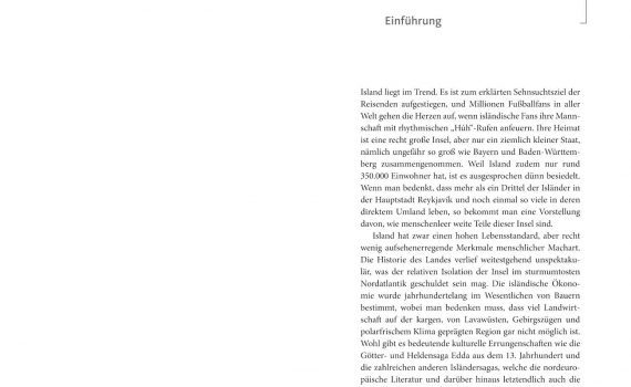 Das Island-Lesebuch von Almut Irmscher, Blick ins Buch