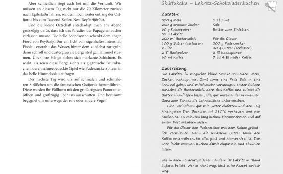 Das Island-Lesebuch von Almut Irmscher, Blick ins Buch