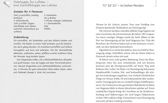 Das Norwegen-Lesebuch von Almut Irmscher, Blick ins Buch