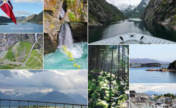 Das Norwegen-Lesebuch von Almut Irmscher, Blick ins Buch