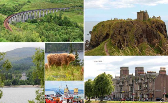 Das Schottland-Lesebuch von Almut Irmscher, Blick ins Buch