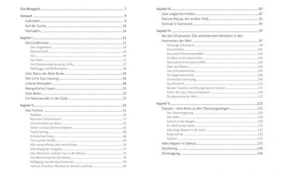 Fremde Mongolei von Bernhard Wulff, Blick ins Buch