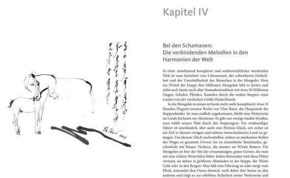 Fremde Mongolei von Bernhard Wulff, Blick ins Buch