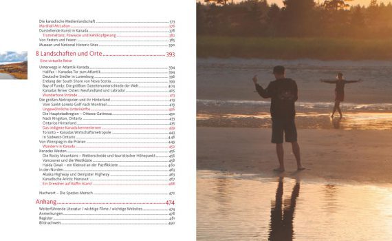 Kanada, ein Länderporträt von Mechtild und Wolfgang Opel, Blick ins Buch