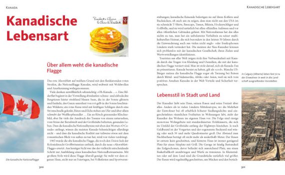 Kanada, ein Länderporträt von Mechtild und Wolfgang Opel, Blick ins Buch