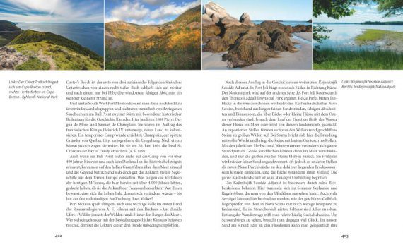 Kanada, ein Länderporträt von Mechtild und Wolfgang Opel, Blick ins Buch