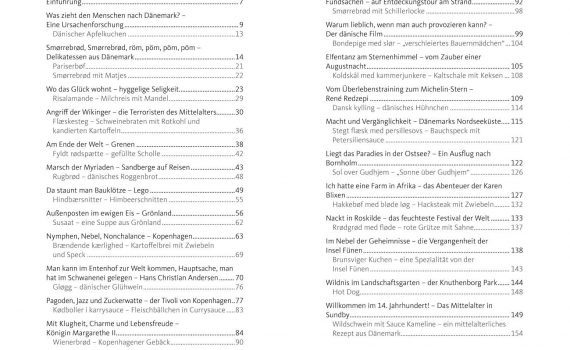 Das Dänemark-Lesebuch von Almut Irmscher, Blick ins Buch