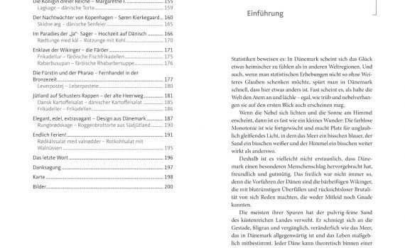 Das Dänemark-Lesebuch von Almut Irmscher, Blick ins Buch