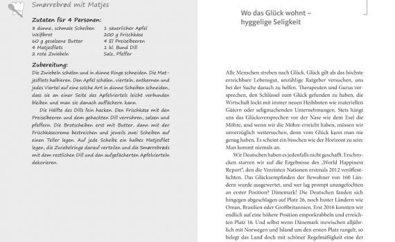 Das Dänemark-Lesebuch von Almut Irmscher, Blick ins Buch