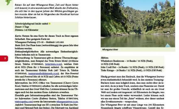 Wandern in Neuseeland, ein Reiseführer von Rolf Knütter und Christian Ziglowski