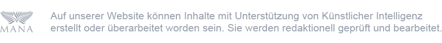 Hinweis zur Nutzung von KI im MANA-Verlag
